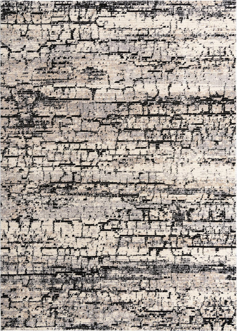 Santa Fe Trails Collection Area Rug -  Chaparral Rectangle Gray  lifestyle 3