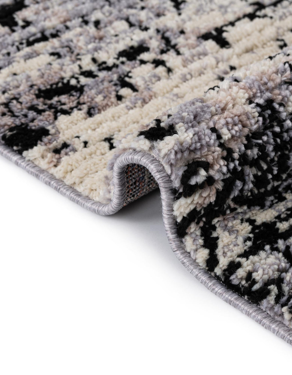 Santa Fe Trails Collection Area Rug -  Chaparral Rectangle Gray  lifestyle 18
