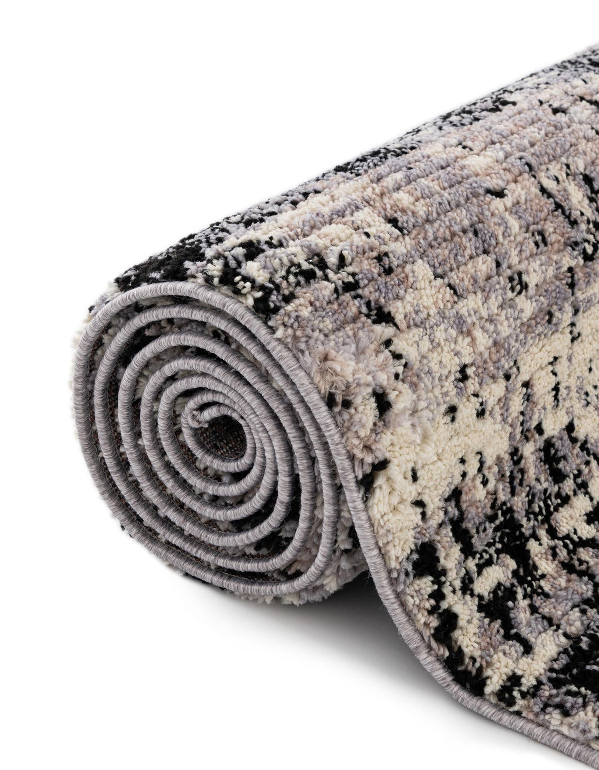 Santa Fe Trails Collection Area Rug -  Chaparral Rectangle Gray  lifestyle 22