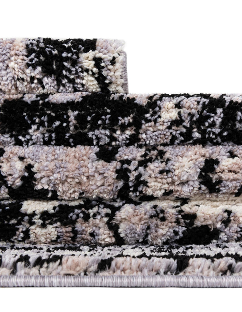 Santa Fe Trails Collection Area Rug -  Chaparral Rectangle Gray  lifestyle 26