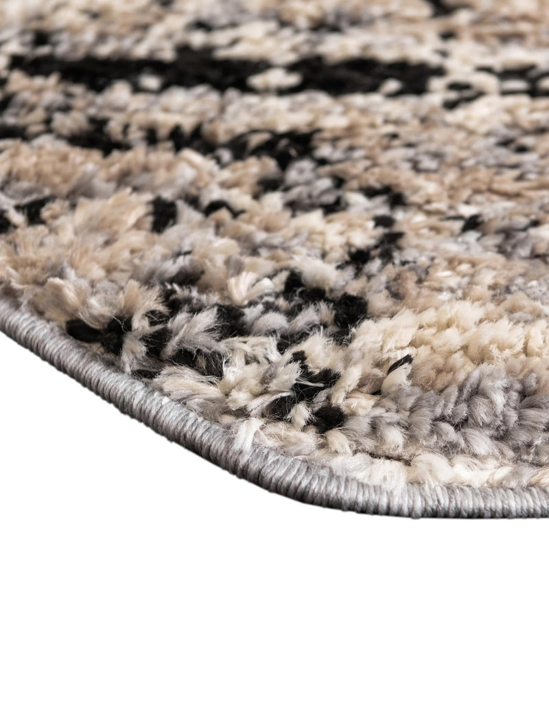 Santa Fe Trails Collection Area Rug -  Chaparral Octagon Gray  lifestyle 68