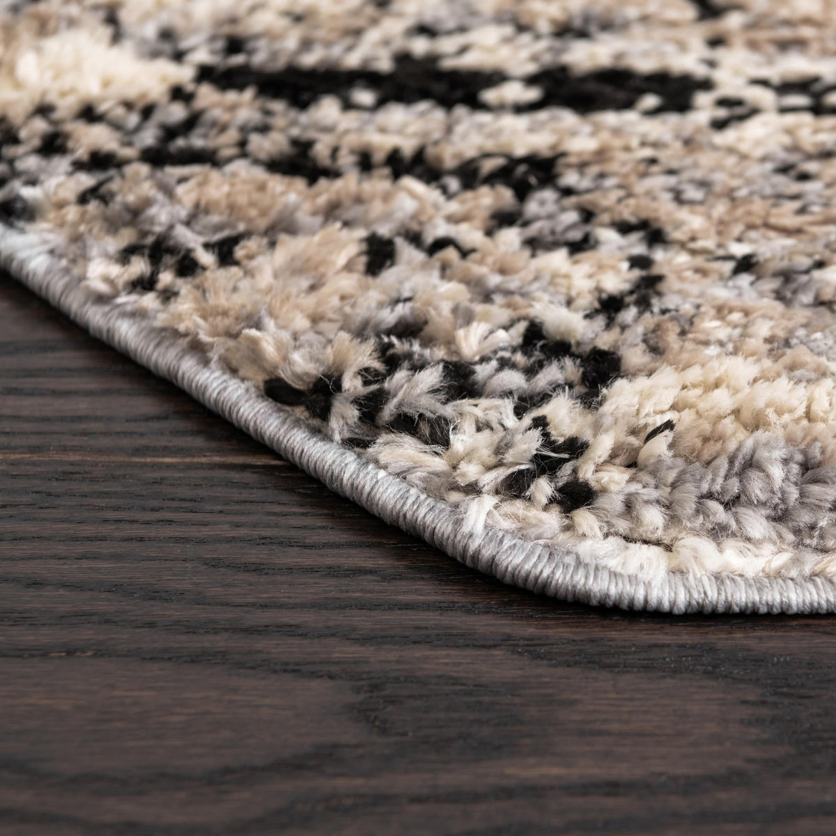 Santa Fe Trails Collection Area Rug -  Chaparral Octagon Gray  lifestyle 76