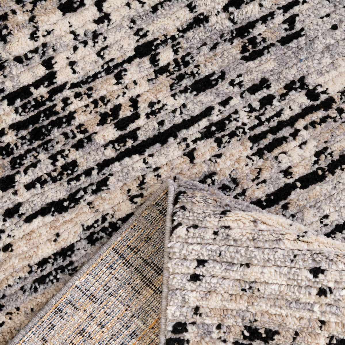 Santa Fe Trails Collection Area Rug -  Chaparral Octagon Gray  lifestyle 82