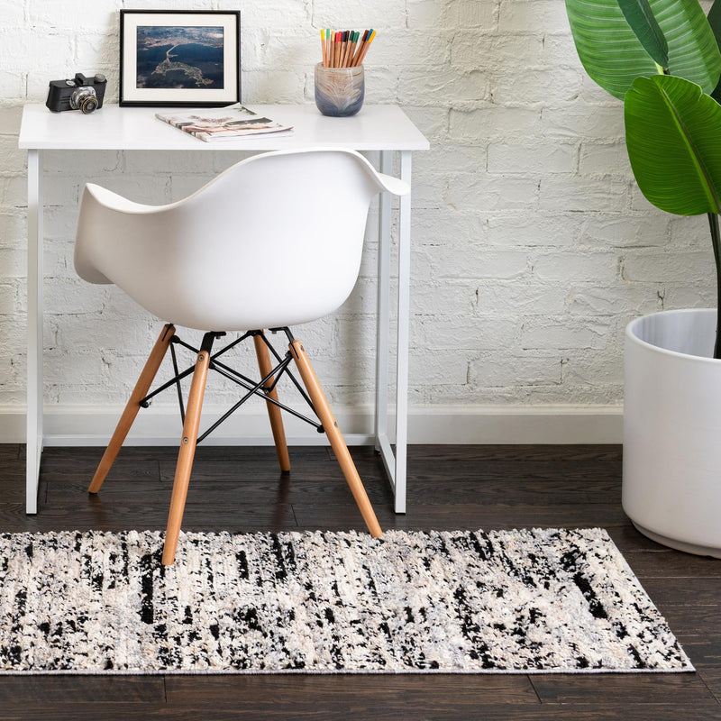 Santa Fe Trails Collection Area Rug -  Chaparral Runner Gray  lifestyle 64