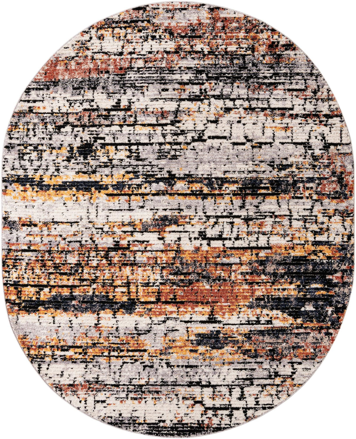 Santa Fe Trails Collection Area Rug -  Chaparral Oval Multi  lifestyle 32
