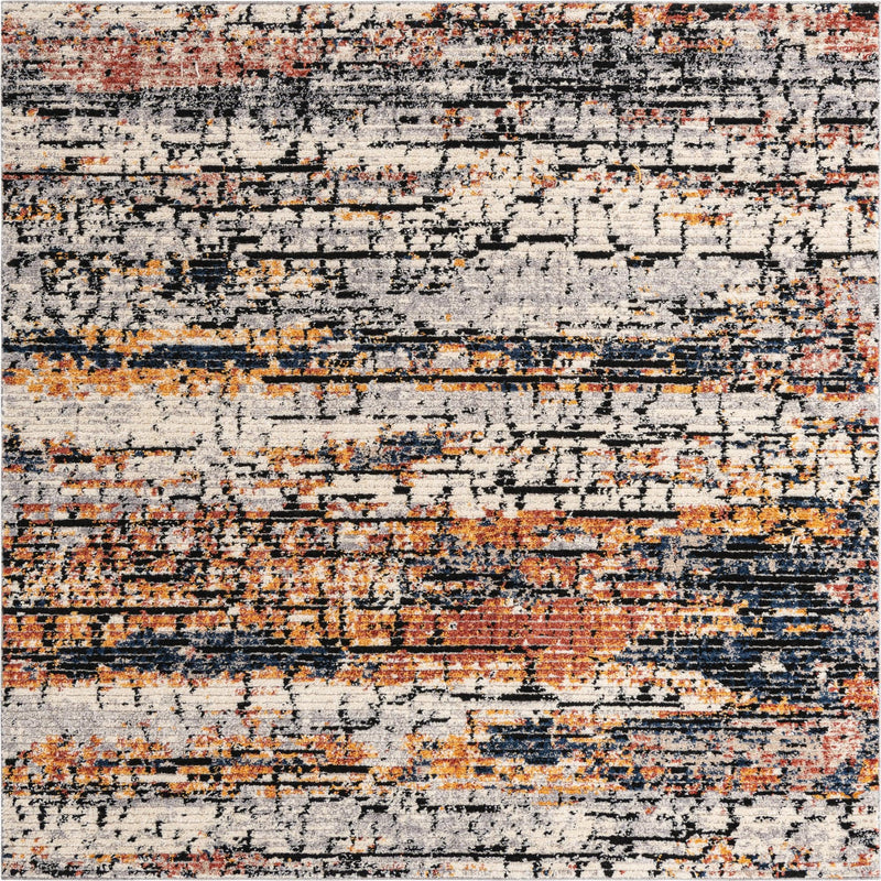 Santa Fe Trails Collection Area Rug -  Chaparral Square Multi  lifestyle 33