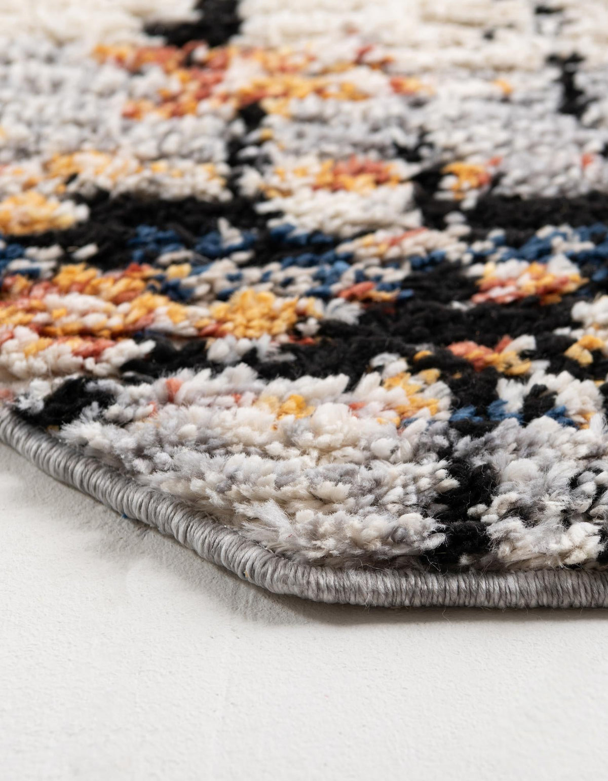 Santa Fe Trails Collection Area Rug -  Chaparral Octagon Multi  lifestyle 72