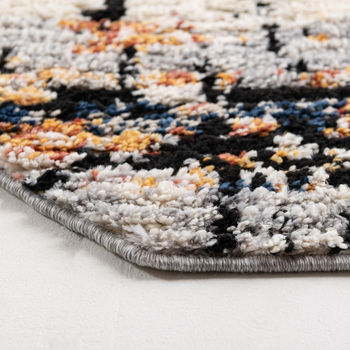 Santa Fe Trails Collection Area Rug -  Chaparral Octagon Multi  lifestyle 78