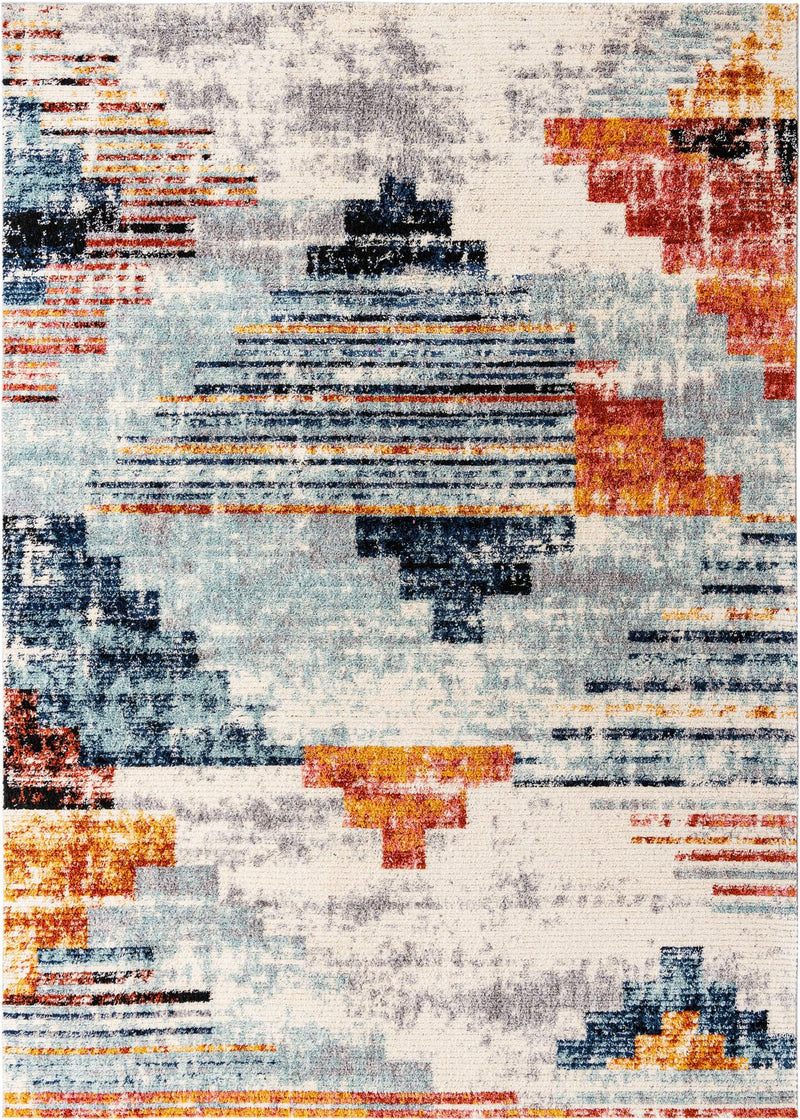 Santa Fe Trails Collection Area Rug -  Arroyo Rectangle Multi  lifestyle 3
