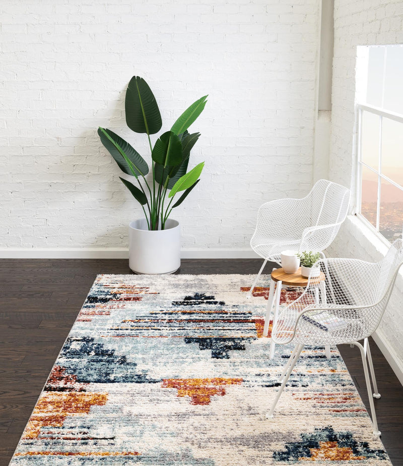Santa Fe Trails Collection Area Rug -  Arroyo Rectangle Multi  lifestyle 5