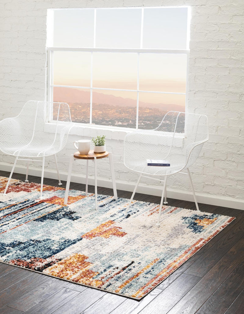 Santa Fe Trails Collection Area Rug -  Arroyo Rectangle Multi  lifestyle 7