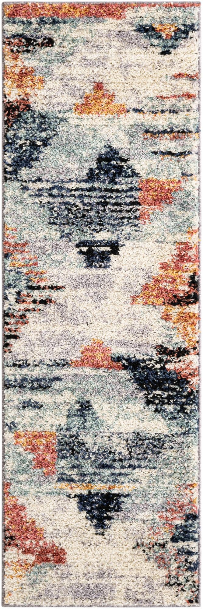 Santa Fe Trails Collection Area Rug -  Arroyo Round Multi  lifestyle 32