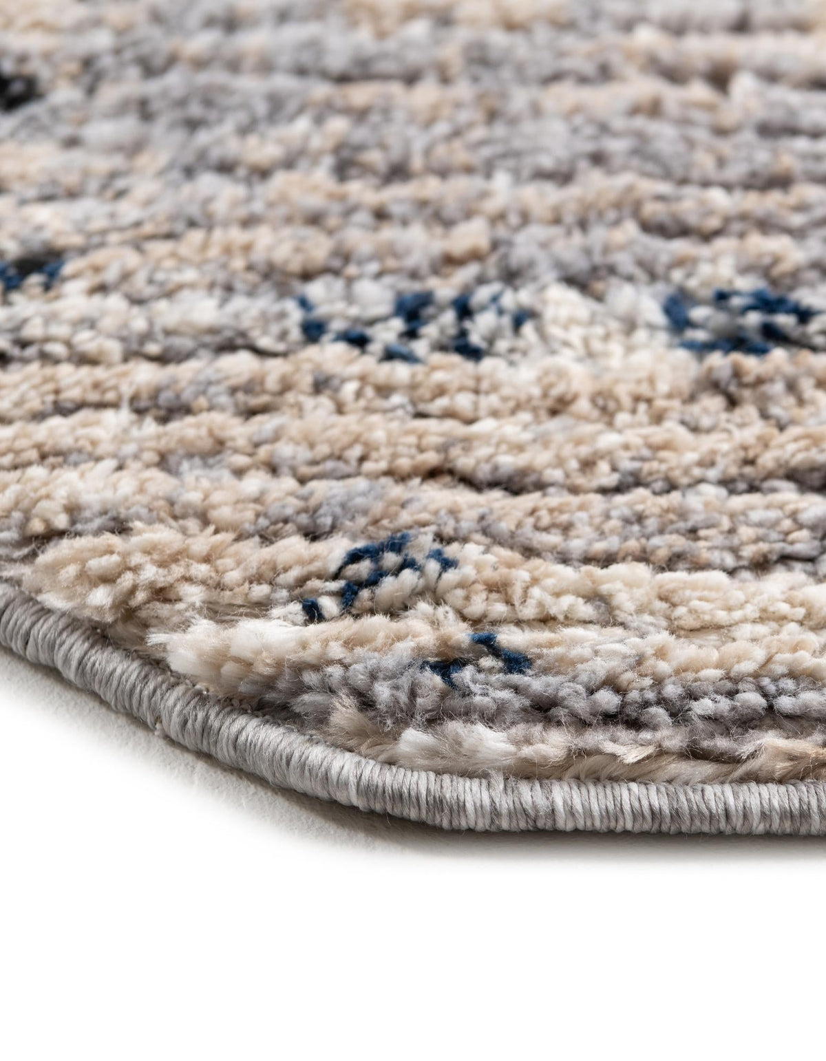 Santa Fe Trails Collection Area Rug -  Arroyo Octagon Gray  lifestyle 83