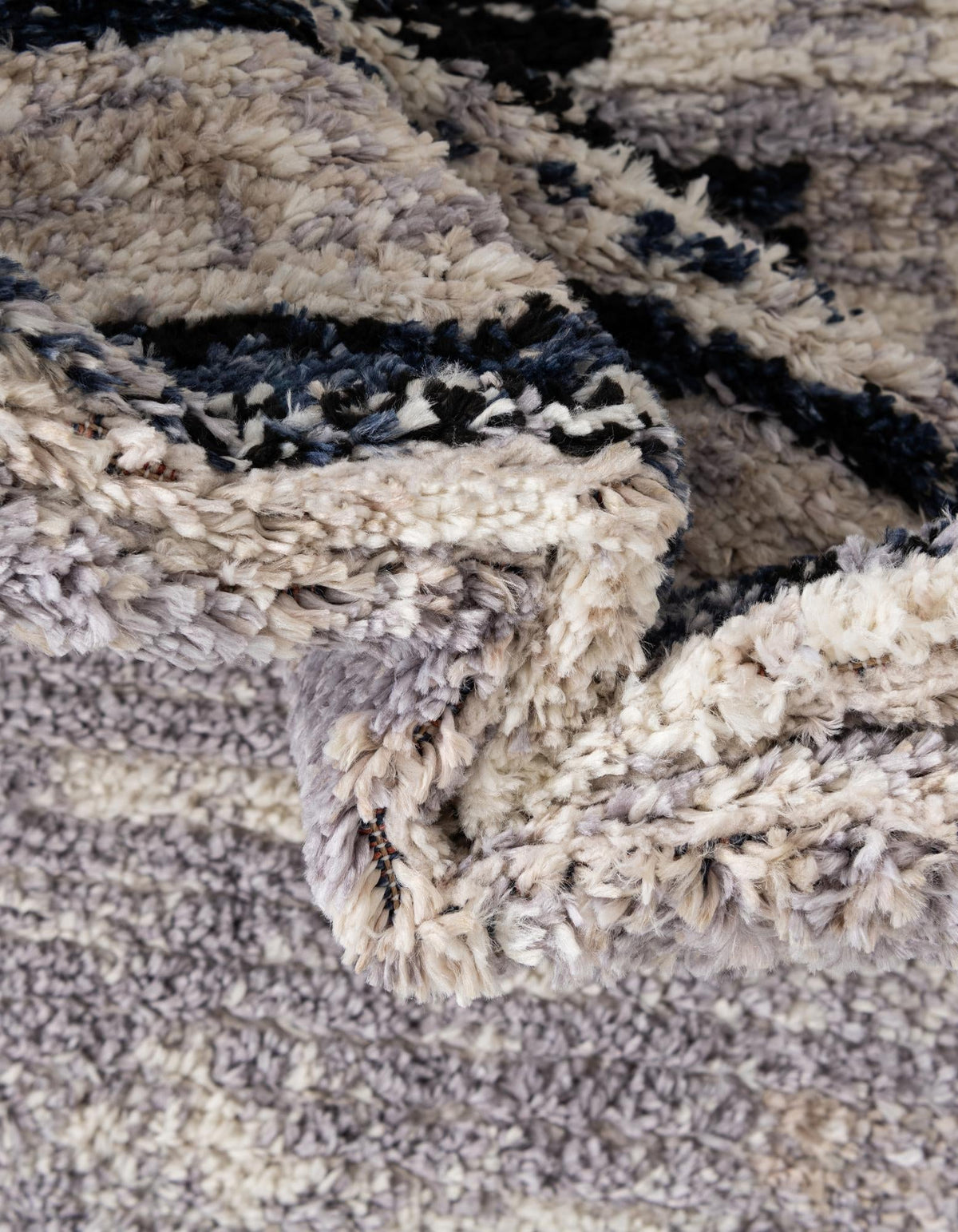 Santa Fe Trails Collection Area Rug -  Arroyo Rectangle Gray  lifestyle 16