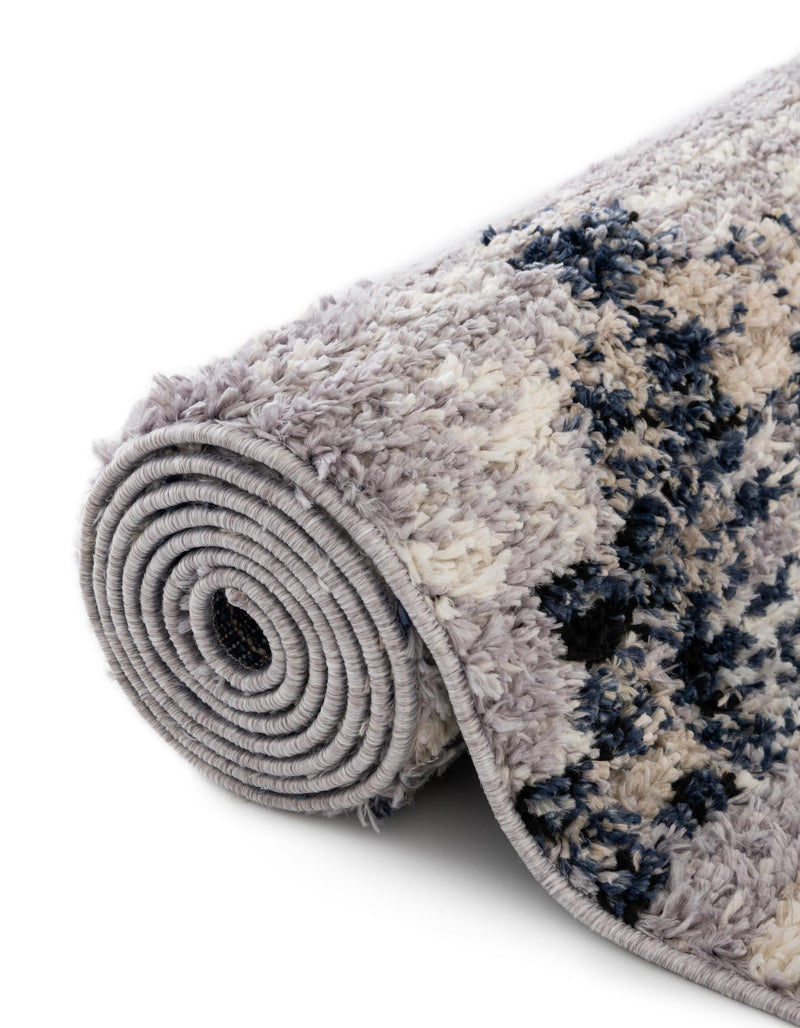 Santa Fe Trails Collection Area Rug -  Arroyo Rectangle Gray  lifestyle 24