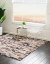 Santa Fe Trails Collection Area Rug -  Cimarron Square Multi  lifestyle 32