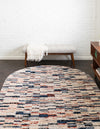 Santa Fe Trails Collection Area Rug -  Cimarron Oval Multi  lifestyle 26