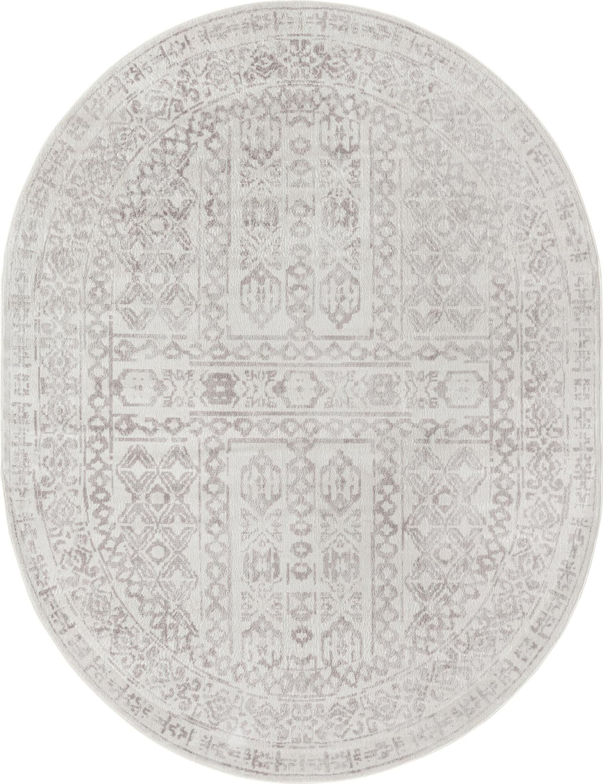 Cambridge Classics Collection Area Rug - Kendall (Cream) Oval Cream  lifestyle 8