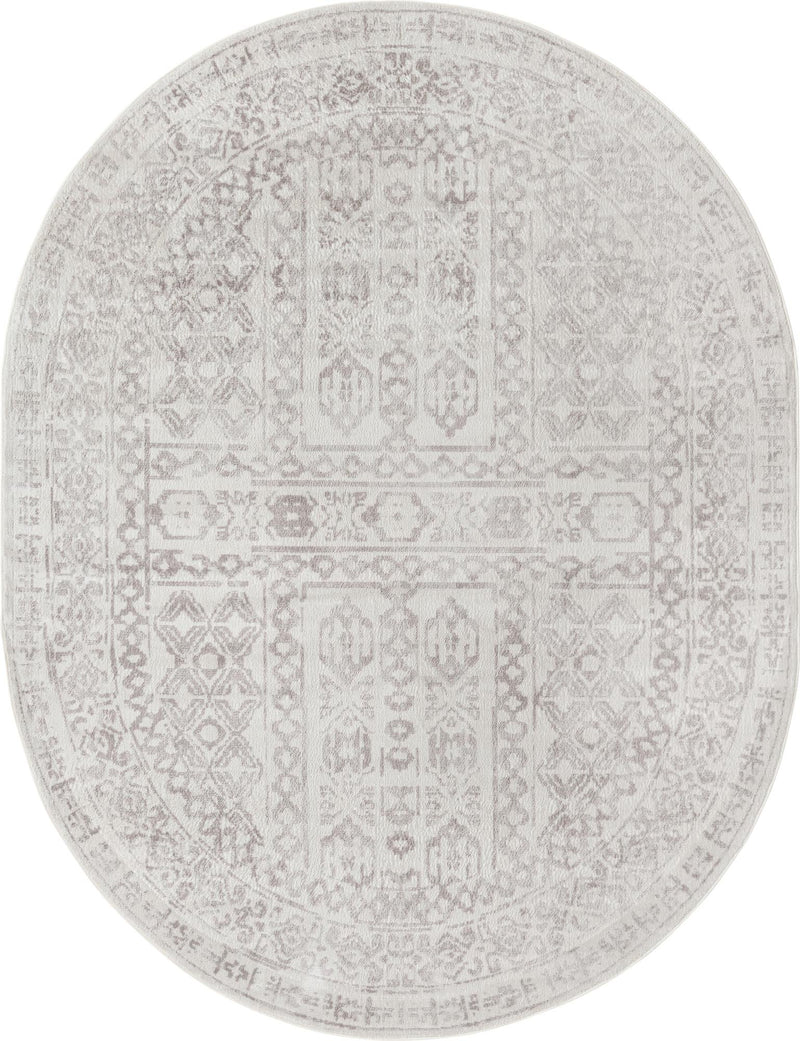 Cambridge Classics Collection Area Rug - Kendall (Cream) Oval Cream  lifestyle 8