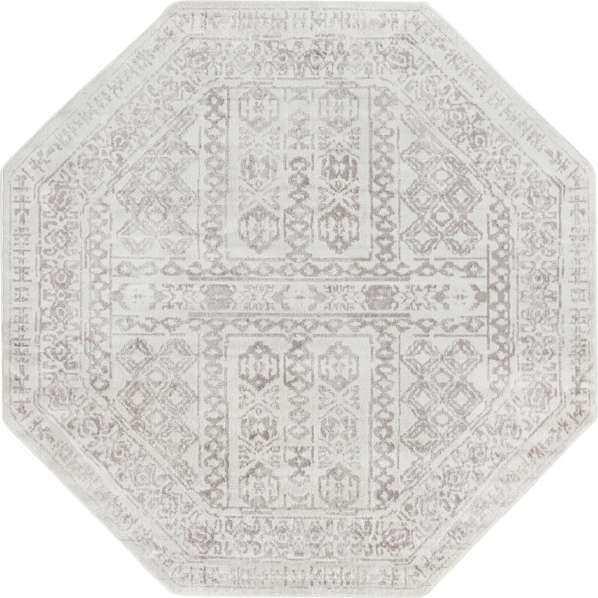 Cambridge Classics Collection Area Rug - Kendall (Cream) Octagon Cream  lifestyle 10