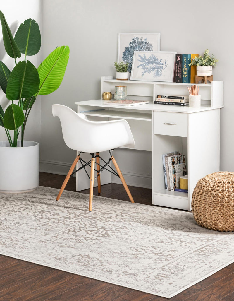 Cambridge Classics Collection Area Rug - Kendall (Cream) Rectangle Cream  lifestyle 3