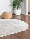 Cambridge Classics Collection Area Rug - Kendall (Cream) Oval Cream  lifestyle 18