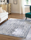 Cambridge Classics Collection Area Rug - Kendall (Blue) Rectangle Blue  lifestyle 2
