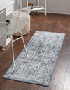 Cambridge Classics Collection Area Rug - Kendall (Blue) Runner Blue  lifestyle 17