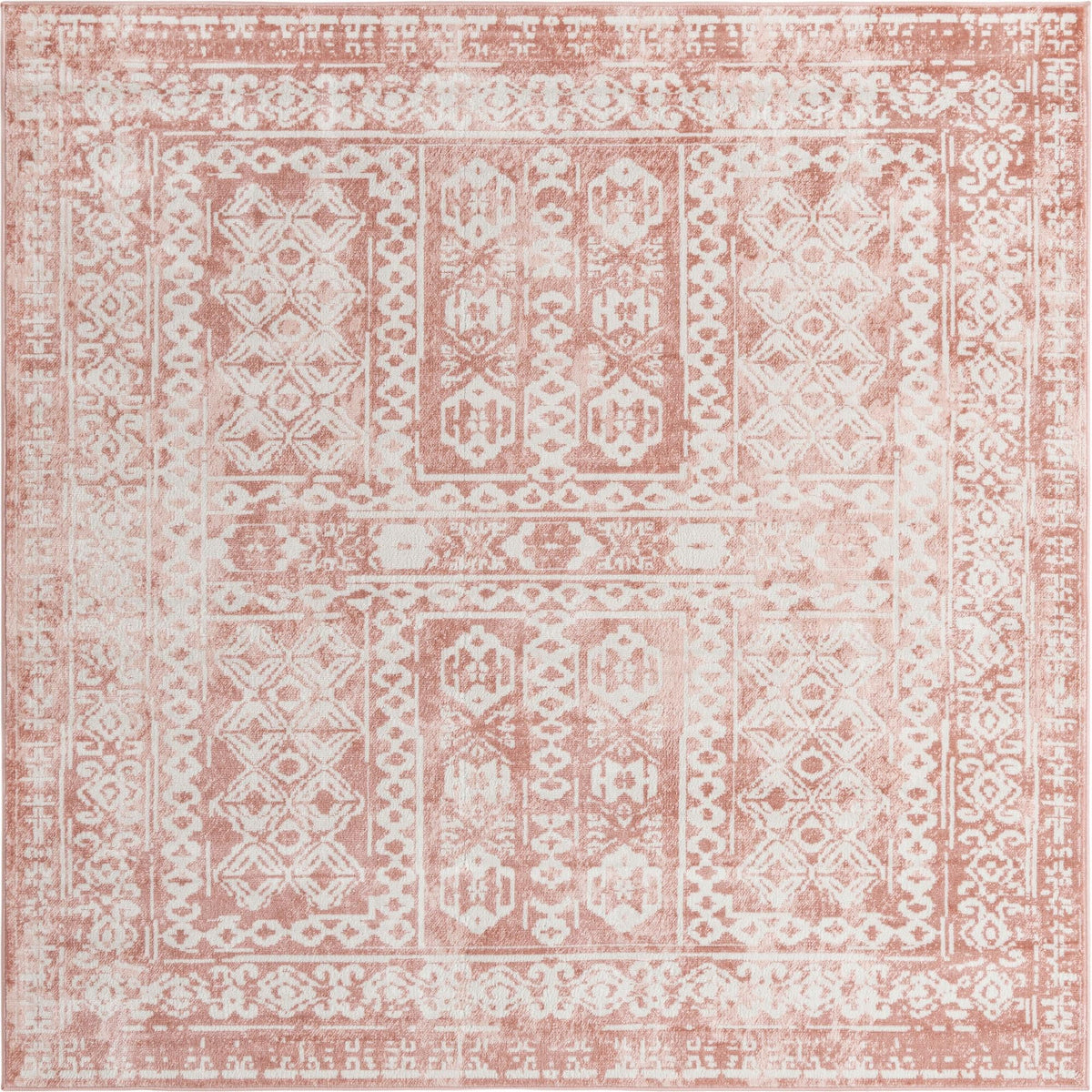 Cambridge Classics Collection Area Rug - Kendall (Pink) Square Pink  lifestyle 10