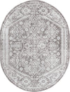 Cambridge Classics Collection Area Rug -  Pembroke (Gray) Oval Gray  lifestyle 9