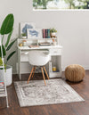 Cambridge Classics Collection Area Rug -  Pembroke (Gray) Square Gray  lifestyle 15