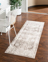 Cambridge Classics Collection Area Rug -  Pembroke (Gray) Runner Gray  lifestyle 17