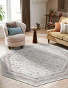 Cambridge Classics Collection Area Rug -  Pembroke (Cream) Octagon Cream  lifestyle 31
