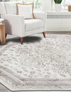 Cambridge Classics Collection Area Rug -  Pembroke (Cream) Octagon Cream  lifestyle 32