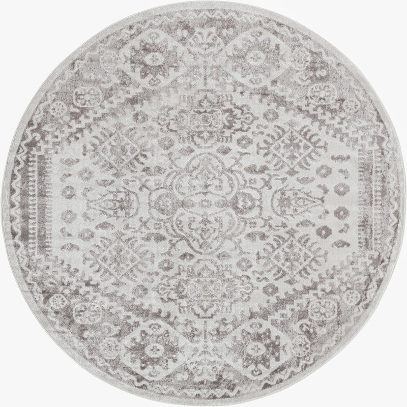 Cambridge Classics Collection Area Rug -  Pembroke (Cream) Round Cream  lifestyle 17