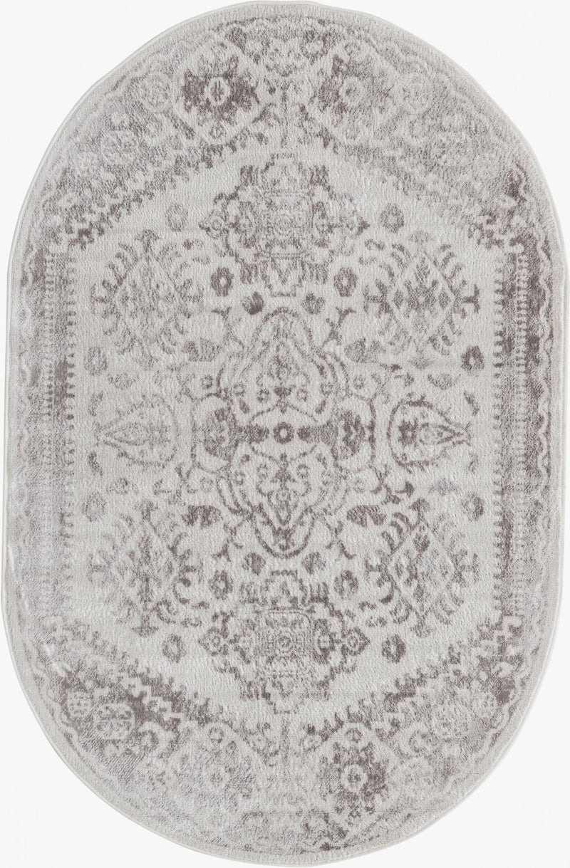Cambridge Classics Collection Area Rug -  Fitzwilliam (Cream) Oval Cream  lifestyle 49