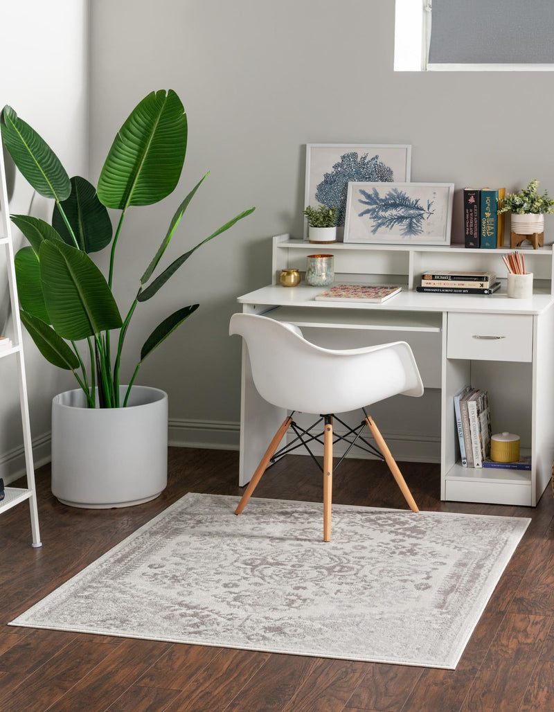Cambridge Classics Collection Area Rug -  Pembroke (Cream) Square Cream  lifestyle 20