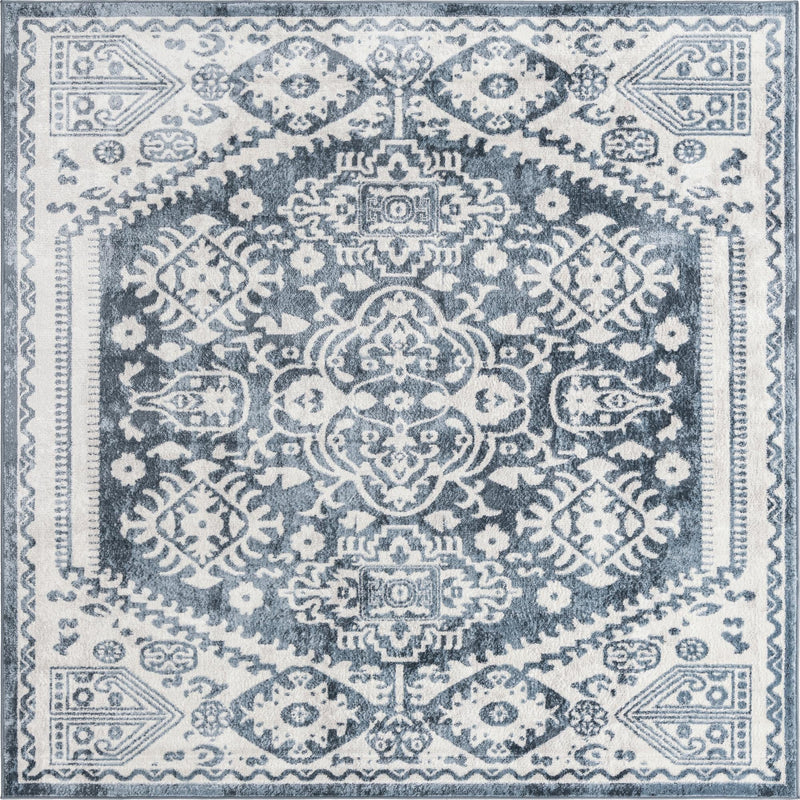 Cambridge Classics Collection Area Rug -  Pembroke (Blue) Square Blue  lifestyle 9
