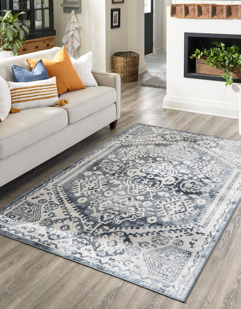 Cambridge Classics Collection Area Rug -  Pembroke (Blue) Rectangle Blue  lifestyle 2