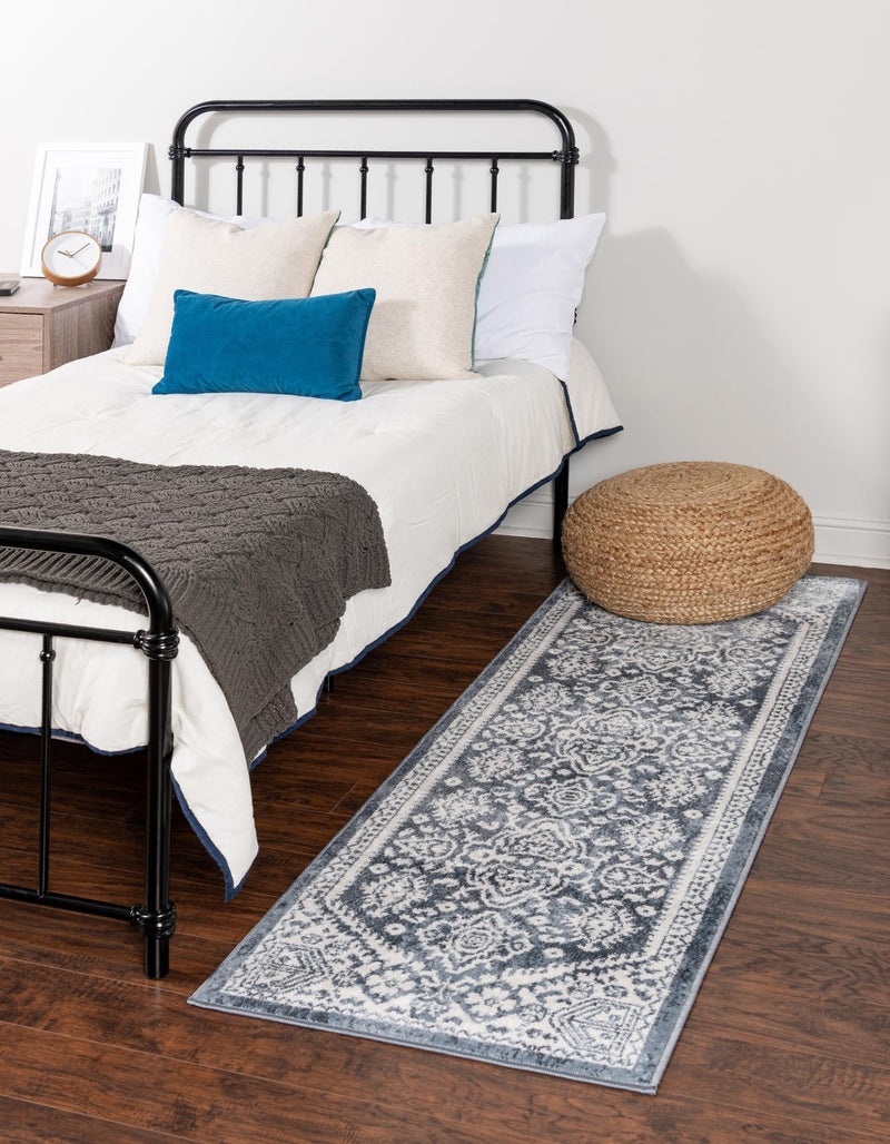 Cambridge Classics Collection Area Rug -  Pembroke (Blue) Runner Blue  lifestyle 17