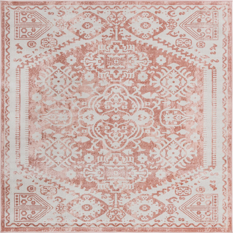 Cambridge Classics Collection Area Rug -  Pembroke (Pink) Square Pink  lifestyle 15