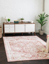 Cambridge Classics Collection Area Rug -  Pembroke (Pink) Square Pink  lifestyle 19