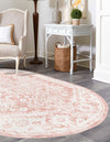 Cambridge Classics Collection Area Rug -  Pembroke (Pink) Oval Pink  lifestyle 28