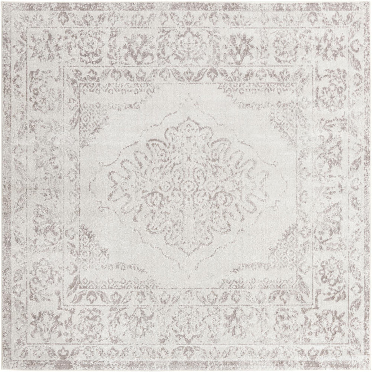 Cambridge Classics Collection Area Rug -  Fitzwilliam (Ivory) Square Ivory  lifestyle 17