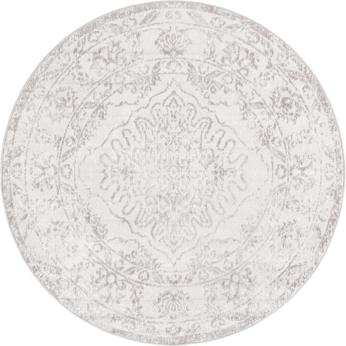 Cambridge Classics Collection Area Rug -  Fitzwilliam (Ivory) Round Ivory  lifestyle 19