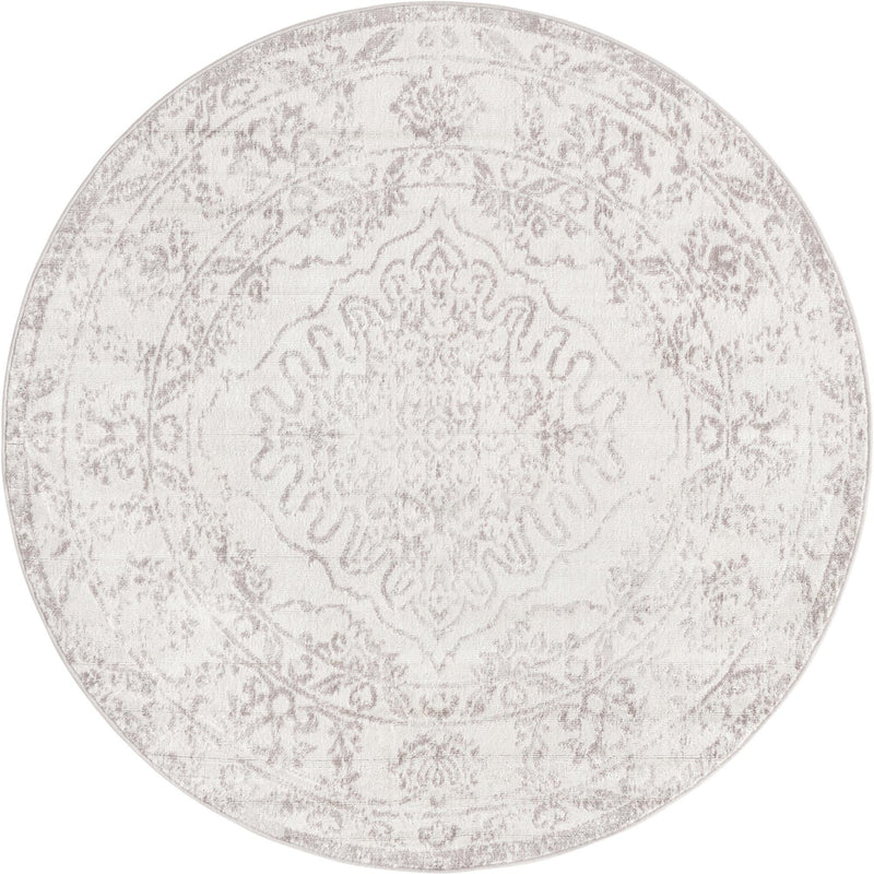Cambridge Classics Collection Area Rug -  Fitzwilliam (Ivory) Round Ivory  lifestyle 19