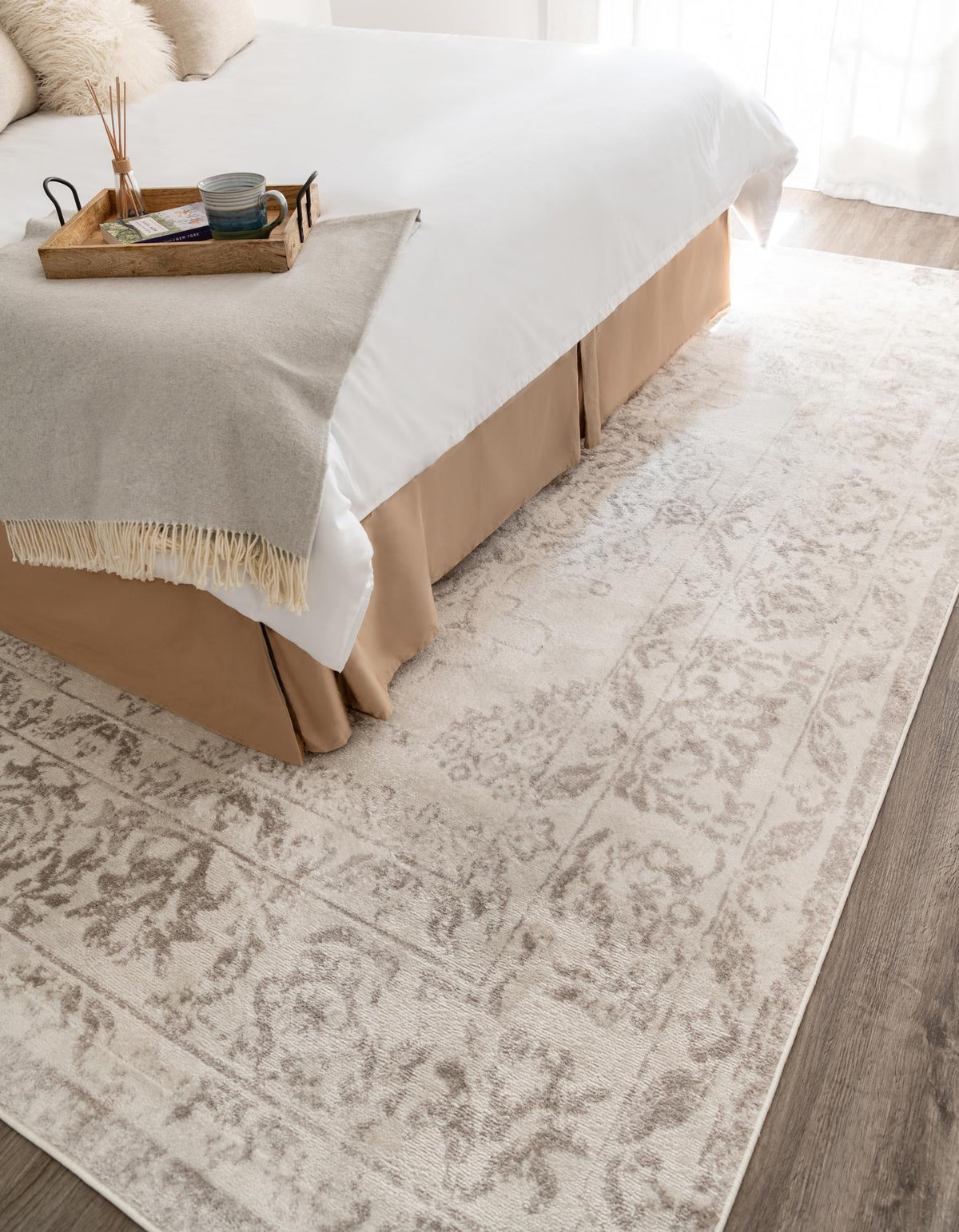 Cambridge Classics Collection Area Rug -  Fitzwilliam (Ivory) Rectangle Ivory  lifestyle 4