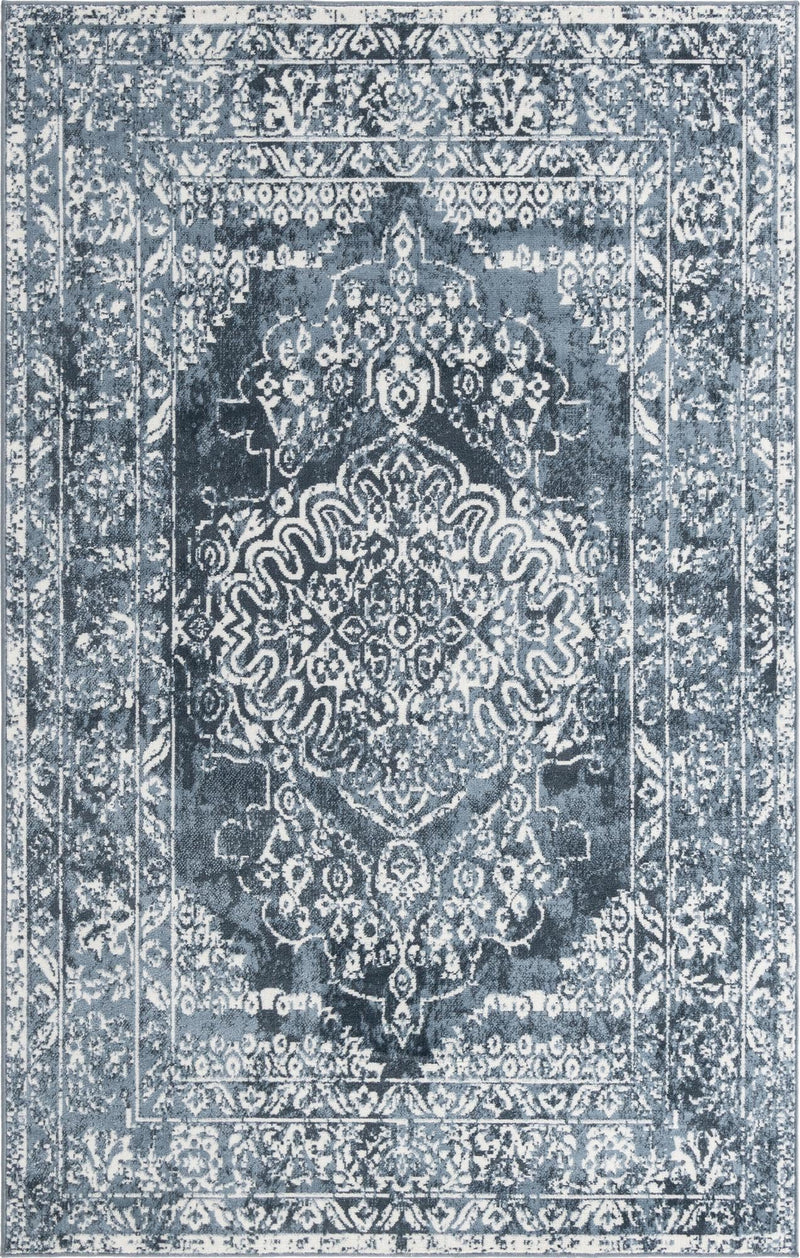 Cambridge Classics Collection Area Rug -  Magdalene (Blue) Rectangle Blue  lifestyle 2