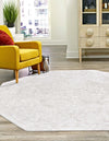 Cambridge Classics Collection Area Rug -  Fitzwilliam (Gray) Octagon Gray  lifestyle 23