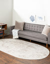 Cambridge Classics Collection Area Rug -  Fitzwilliam (Gray) Oval Gray  lifestyle 21